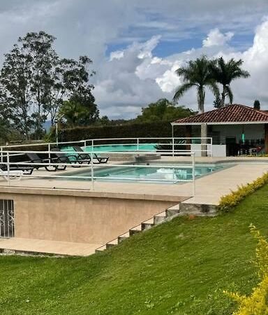 Finca Con Vistas Al Lago Calima Villa Exterior foto